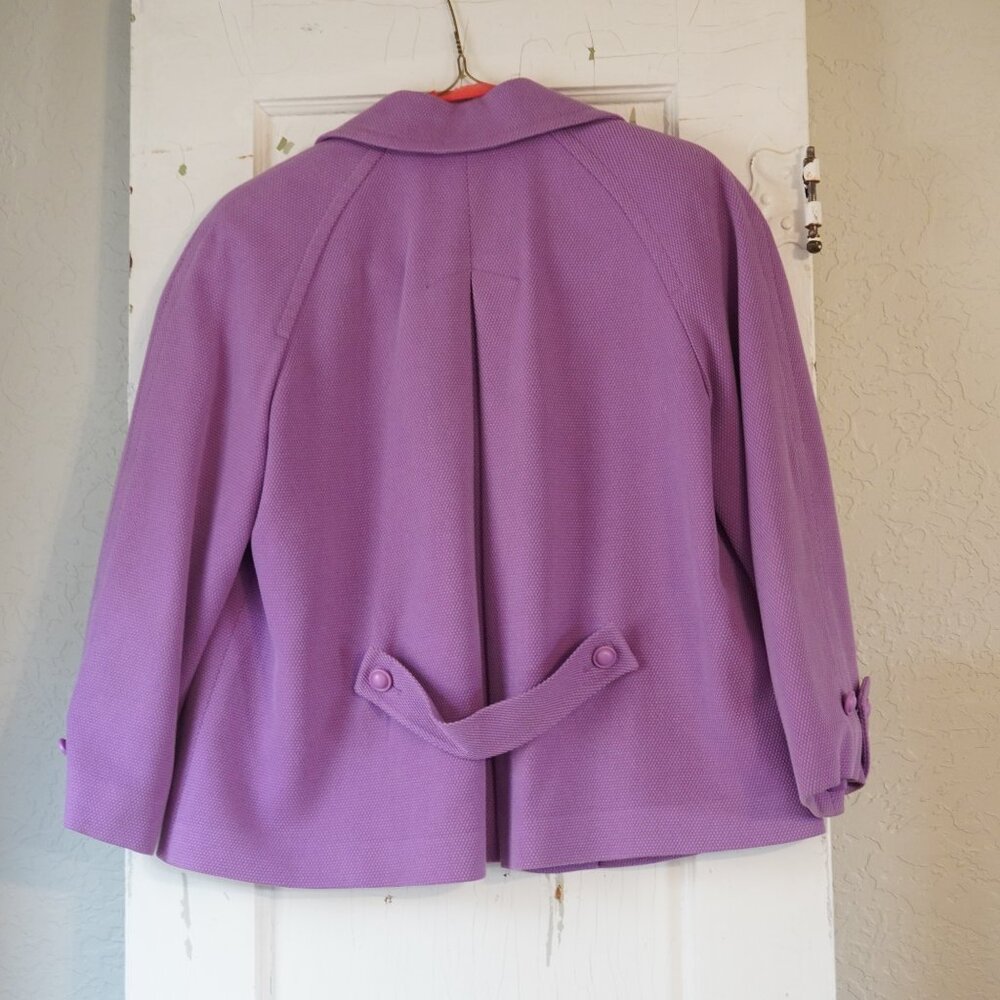 Talbots Lavender Blazer Size 14‎ - Picture 6 of 10